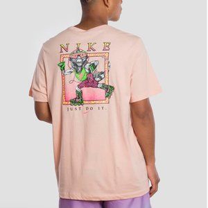 Nike 90's Lizard Rollerblade Neon Shirt Small